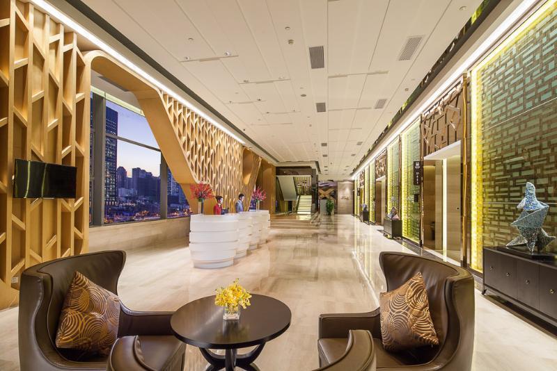 Ln Dongfang Hotel Financial Center, ฝอซาน ภายนอก รูปภาพ